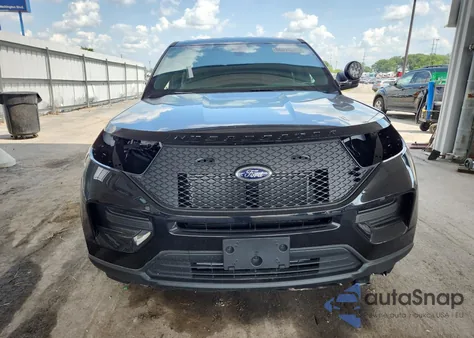 2024 Ford Explorer Police Interceptor из США, поврежденный, VIN 1FM5K8AC9RGA25261